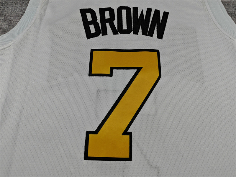 Boston Celtics Jaylen Brown #7 2026 City Edition - Embroidered Jersey