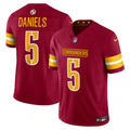 Jayden Daniels #5 Washington Commanders Vapor F.U.S.E. Limited Red Jersey