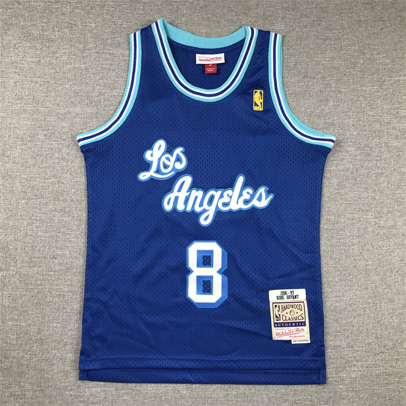 Youth Kobe Bryant Los Angeles Lakers #8 Embroidered  Jersey