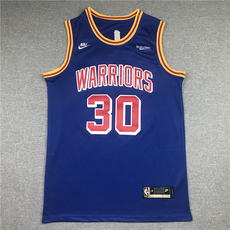 Golden State Warriors Stephen Curry #30 75th Anniversary City Edition Swingman Jersey — Embroidered