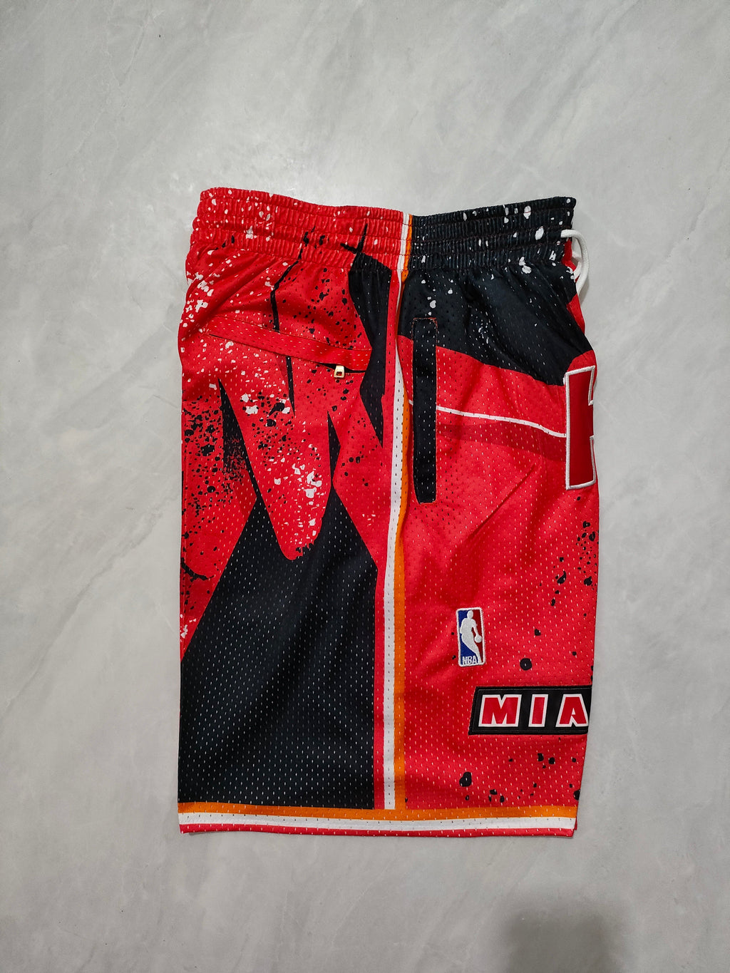 Miami Heat Red Swingman Pocket Shorts