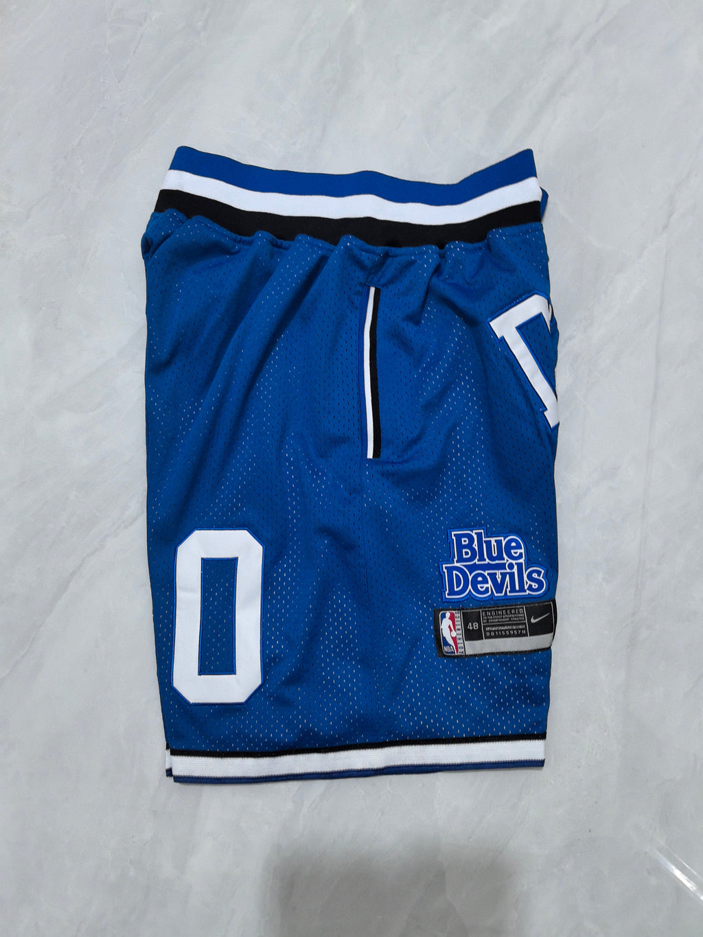 NCAA Duke Blue Devils Blue Retro Pocket Shorts