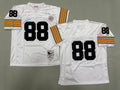 Mens Lynn Swann#88 white‌ Pittsburgh Steelers Vintage Throwback Jersey