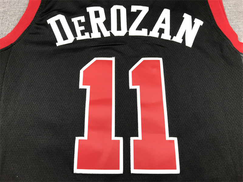 Chicago Bulls DeMar DeRozan #11 2024 City Edition Swingman Jersey — Embroidered