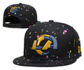 Los Angeles Rams Adjustable Flat Brim Cap