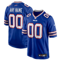 Custom Buffalo Bills Blue Game Jersey