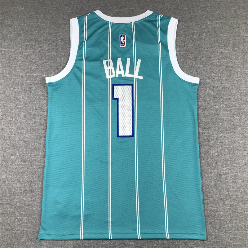 Charlotte Hornets LaMelo Ball #1 City Edition Swingman Jersey - Embroidered