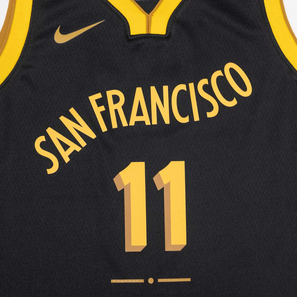 Klay Thompson Golden State Warriors 2024 City Edition Swingman Jersey - Black