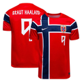 2026 World Cup Norway #9 BRAUT HAALAND Home Player Version Jersey