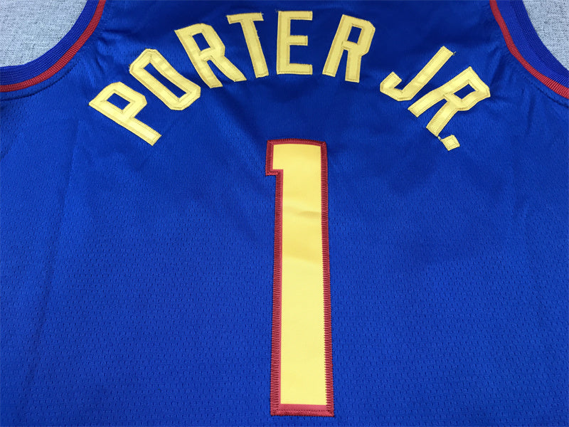 Denver Nuggets Porter Jr. #1 2023 City Edition - Embroidered Jersey