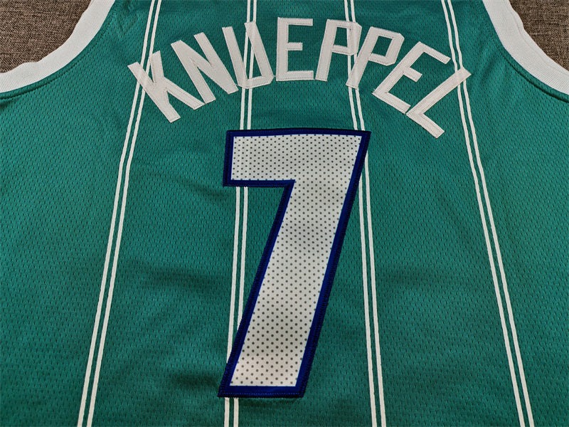 Charlotte Hornets Kon Knueppel #7 City Edition - Embroidered Jersey