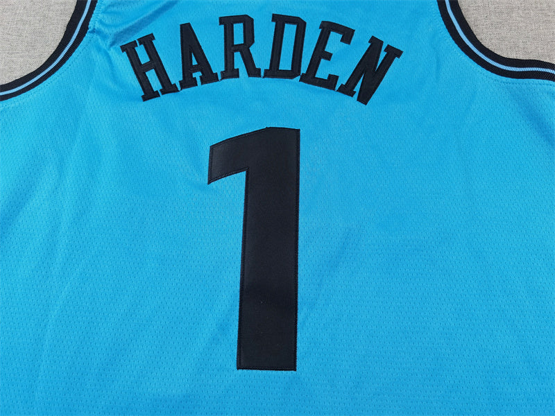 LA Clippers James Harden #1 2025 City Edition Swingman Jersey - Embroidere