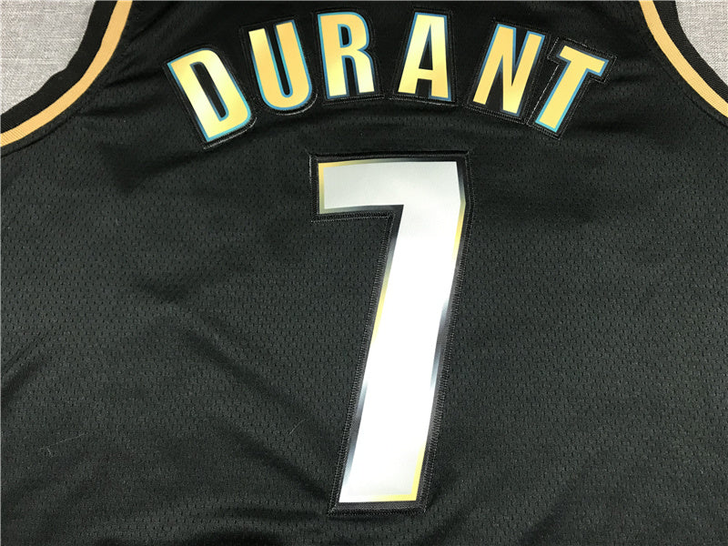 Brooklyn Nets Kevin Durant #7 City Edition - Embroidered Jersey