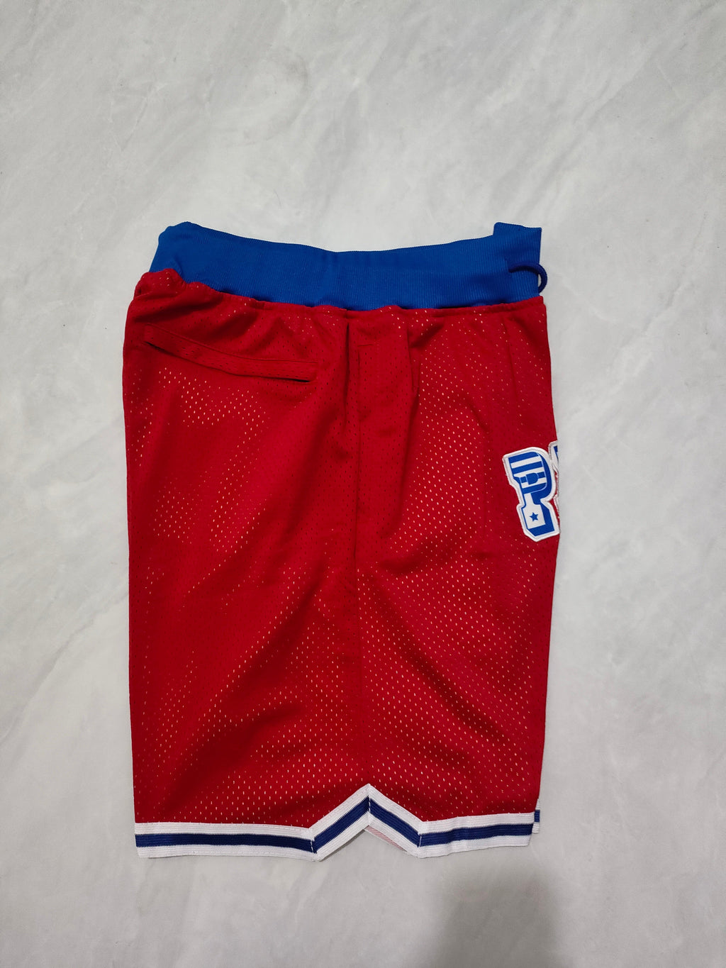 New England Patriots Red Pocket Shorts