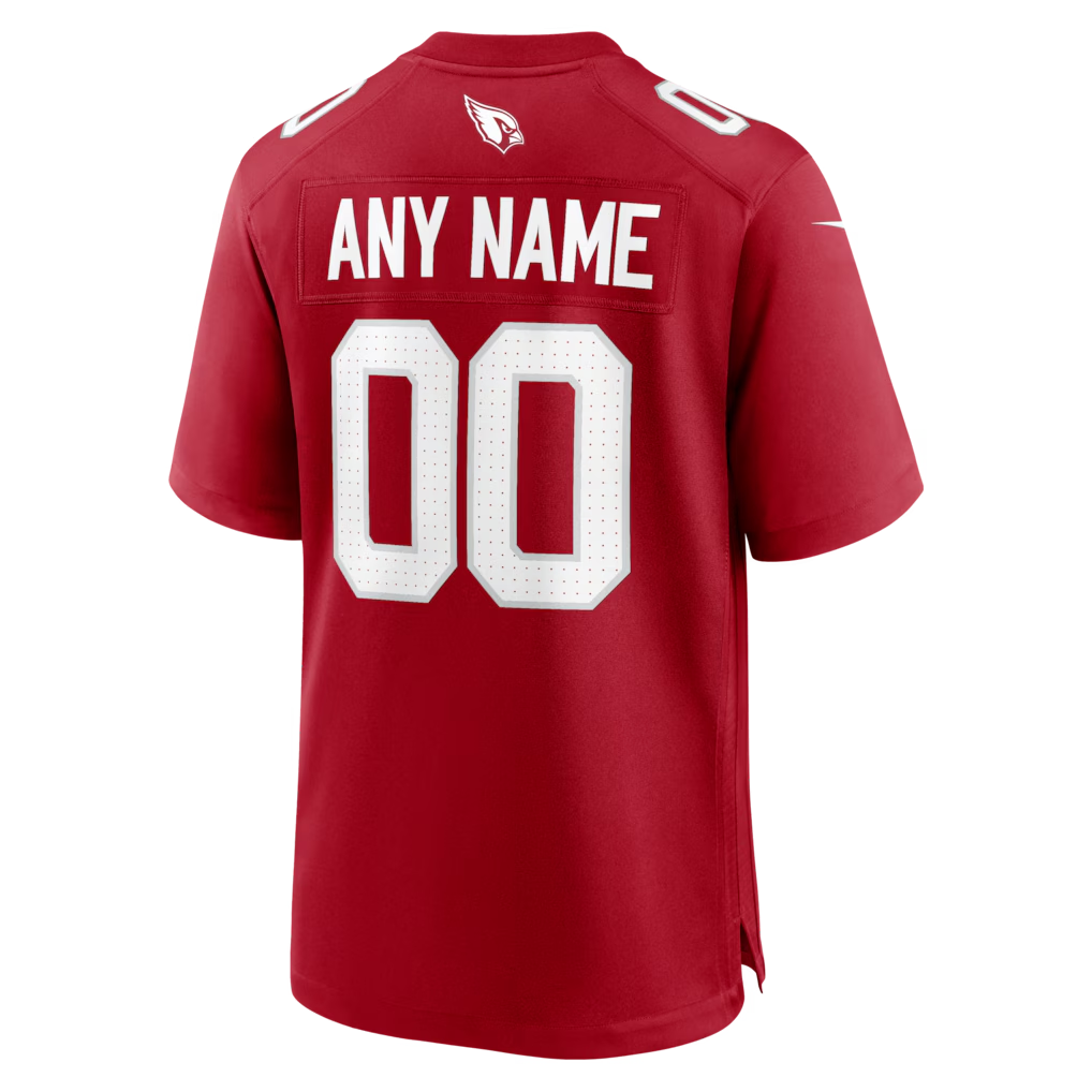 Custom Arizona Cardinals Red Game Jersey