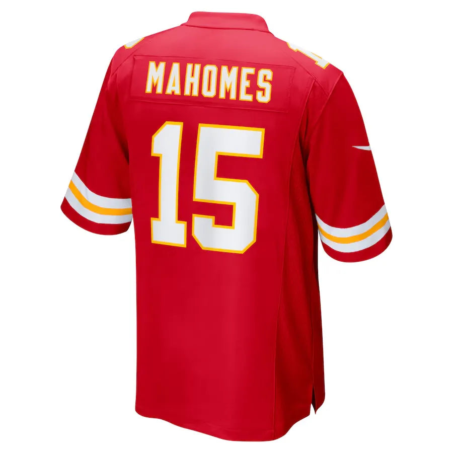 Men's Kansas City Chiefs Patrick Mahomes  Red Super Bowl LIX Jersey