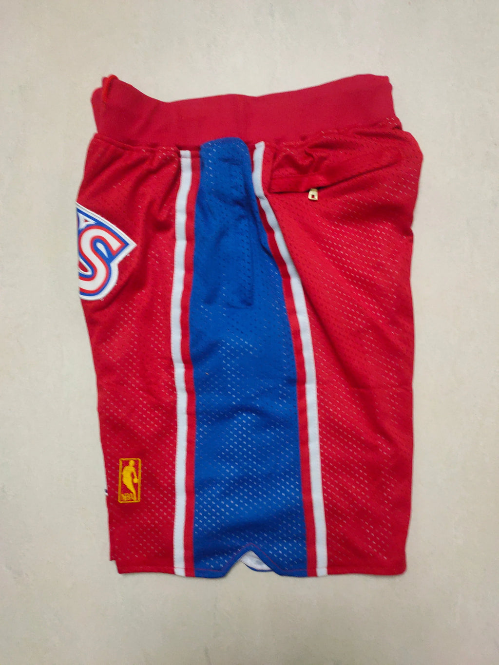 Philadelphia 76ers Red Retro Pocket Pants