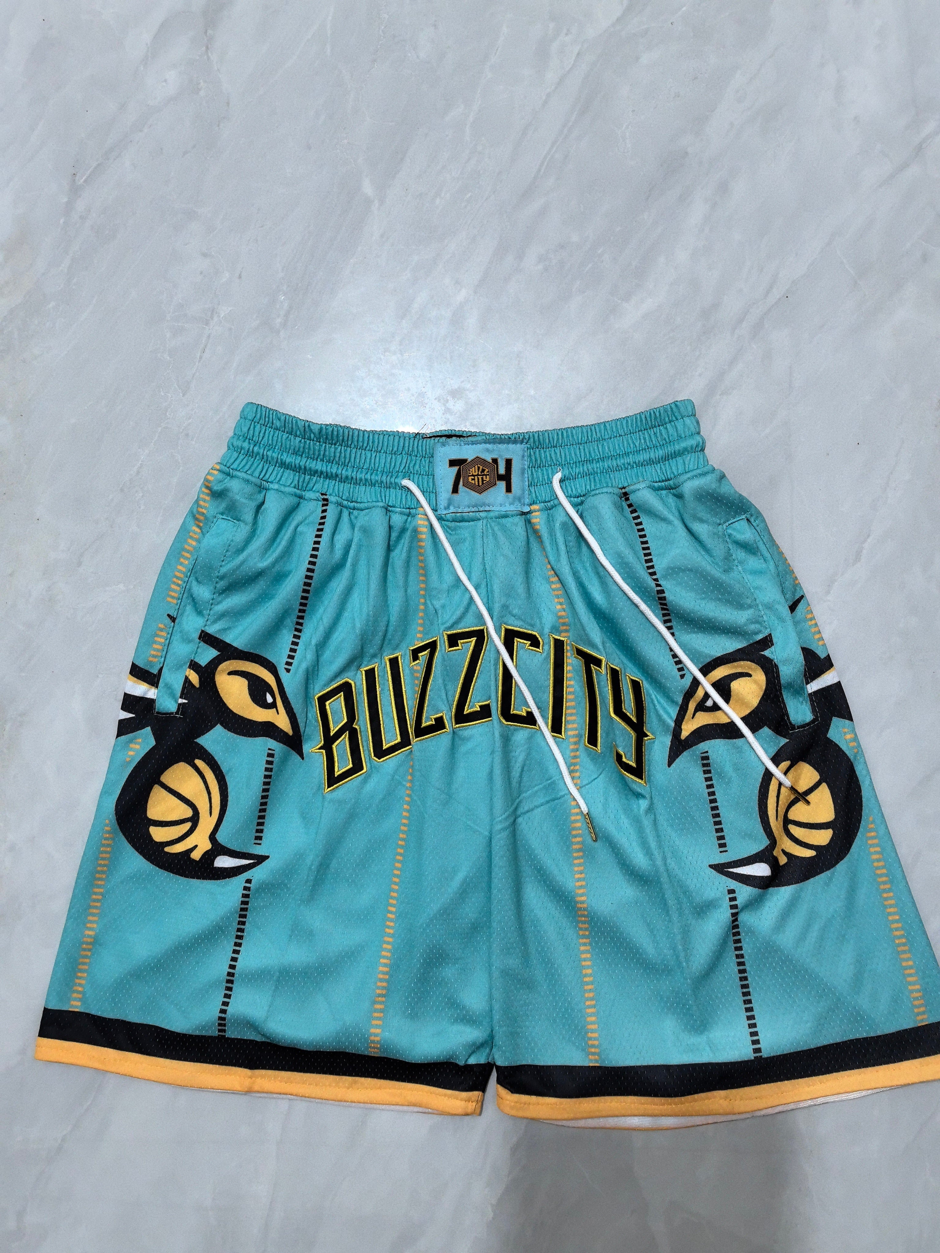Charlotte Hornets 2025 Green City Edition Pocket Shorts