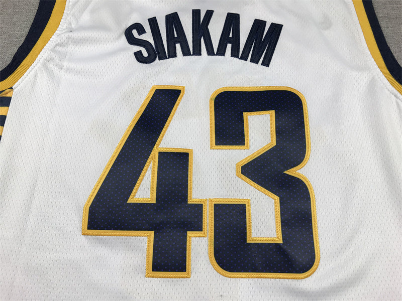 Indiana Pacers Pascal Siakam #43 City Edition Swingman Jersey - Embroidered