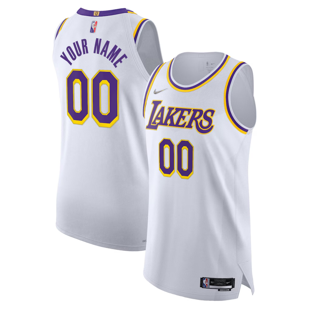 Custom Los Angeles Lakers Player Edition Jersey