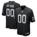 Custom Las Vegas Raiders Black Game Jersey