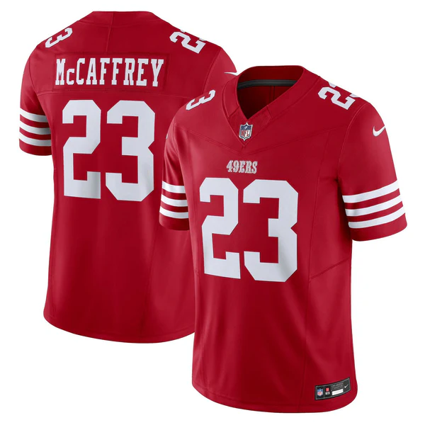 Christian McCaffrey #23 San Francisco 49ers Vapor F.U.S.E. Limited Jersey