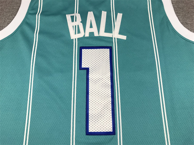 Charlotte Hornets LaMelo Ball #1 City Edition Swingman Jersey - Embroidered
