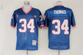 Buffalo Bills Blue Vintage  #34 THOMAS Jersey