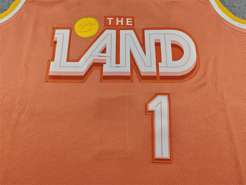 Cleveland Cavaliers James Harden #1 2026 City Edition — Embroidered Jersey