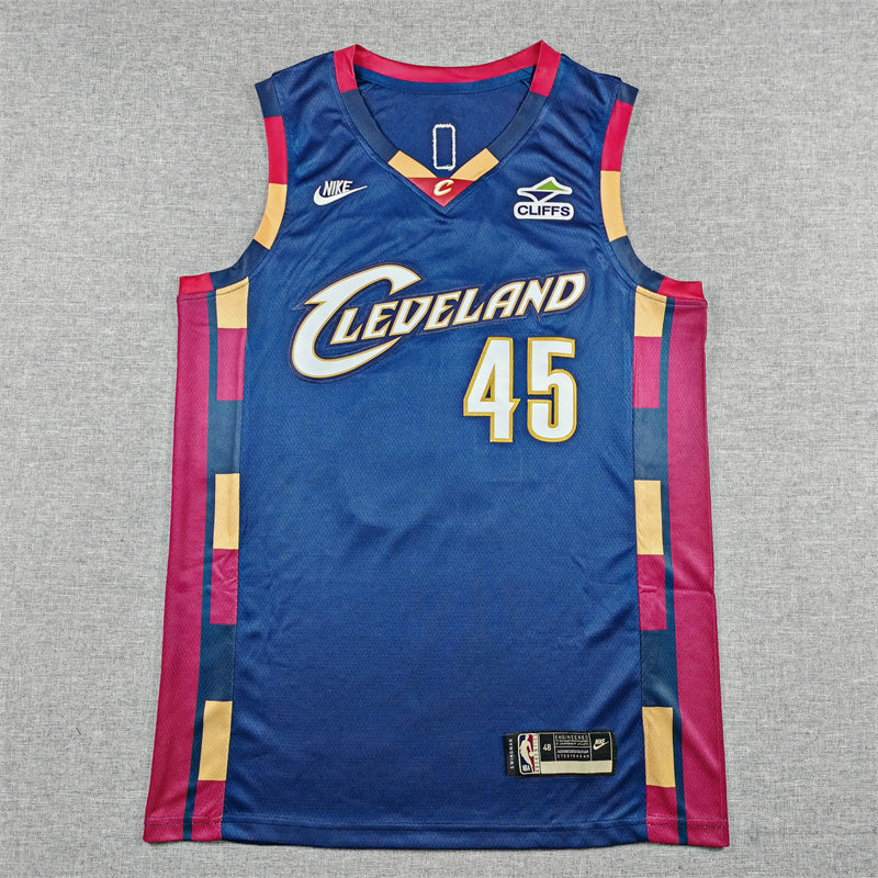 Cleveland Cavaliers Donovan Mitchell #45 City Edition - Embroidered Jersey