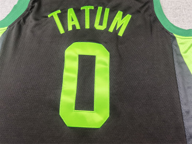 Boston Celtics Jaylen Brown #7 2025 City Edition Swingman Jersey - Embroidered