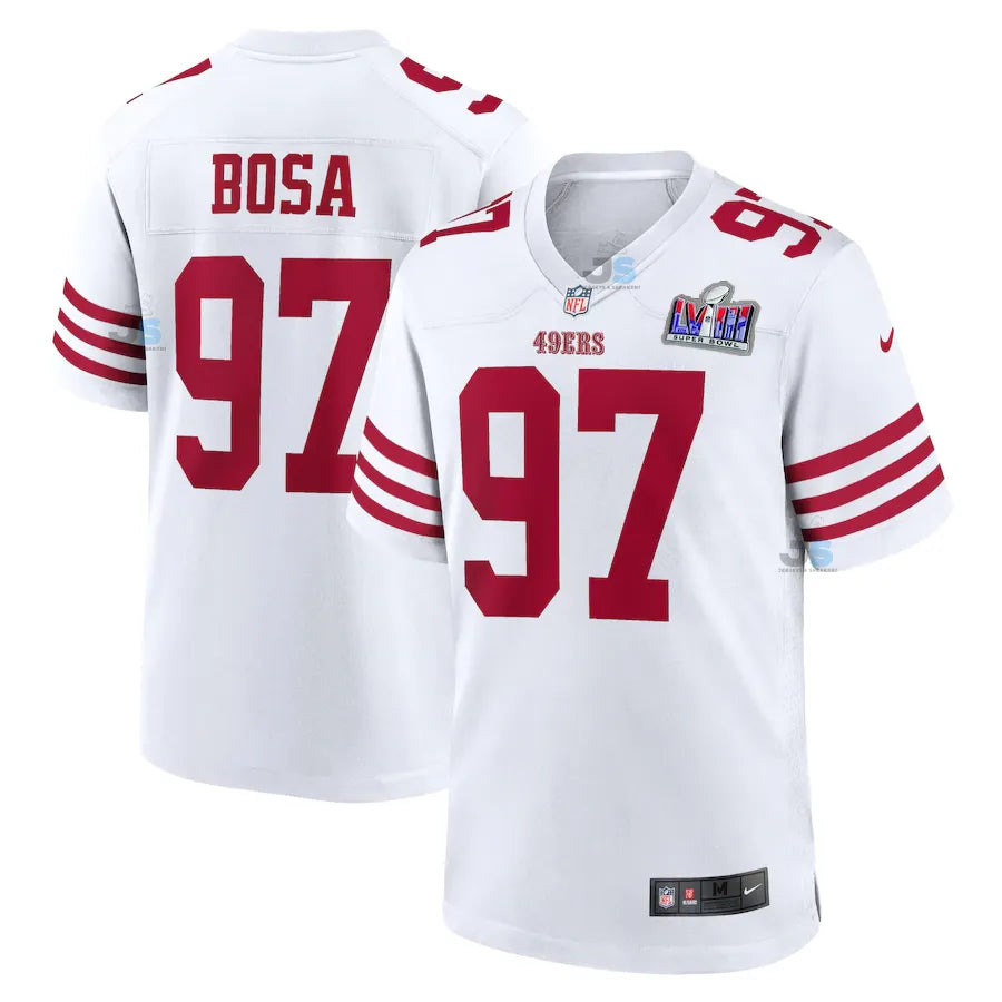 Nick Bosa San Francisco 49ers Super Bowl 2024 Jersey
