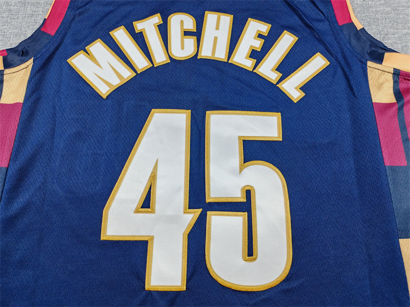 Cleveland Cavaliers Donovan Mitchell #45 City Edition - Embroidered Jersey