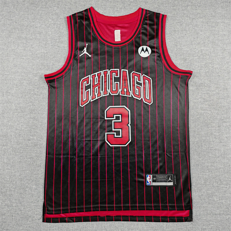 Chicago Bulls Josh Giddey #3 Statement 2026 City Edition Swingman - Embroidered Jersey