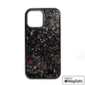 iPhone ForgedArmor™ Real Forged Carbon Fiber Case – Ruby Red with MagSafe