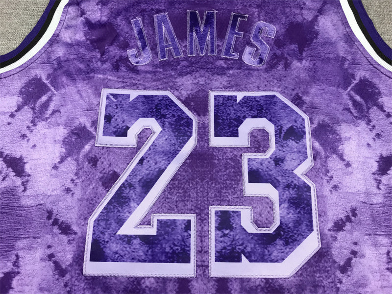 LeBron James #23 Los Angeles Lakers City Edition Swingman Jersey - Embroidered