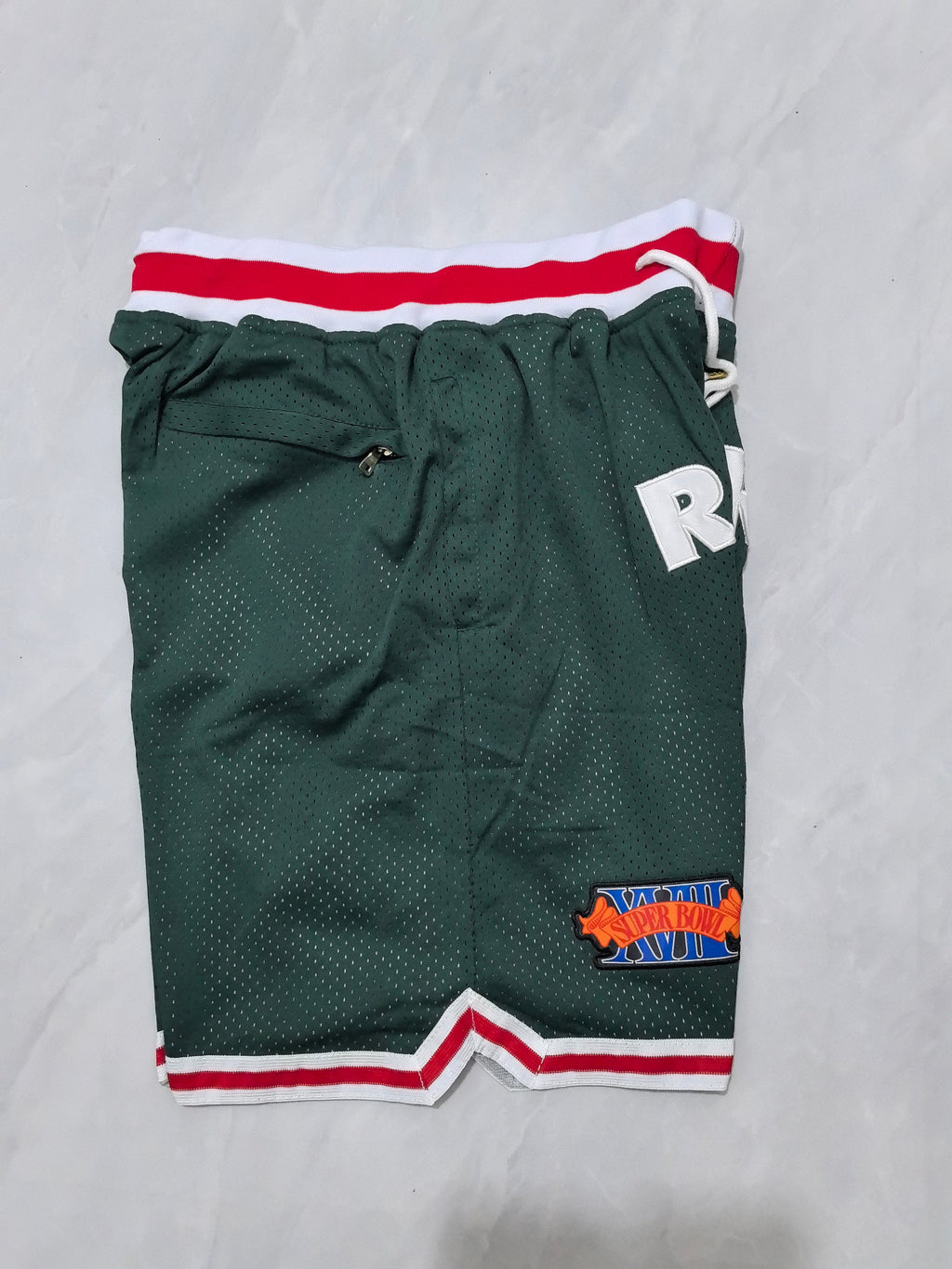 Las Vegas Raiders Green Pocket Shorts