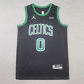 Boston Celtics Jayson Tatum #0 City Edition - Embroidered Jersey
