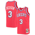 Allen Iverson Philadelphia 76ers Throwback Jersey
