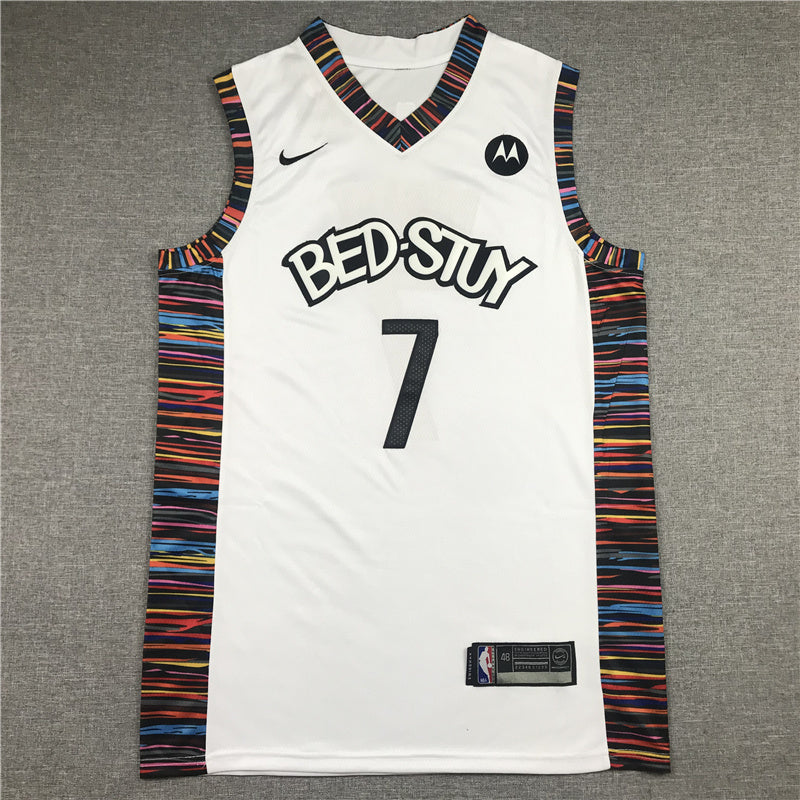 Brooklyn Nets Kevin Durant #7 2020 City Edition Swingman Jersey - Embroidered