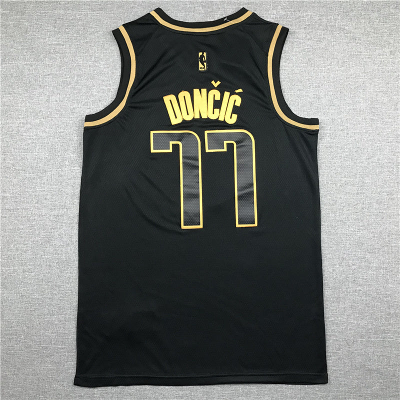 Dallas Mavericks Luka Doncic #77 City Edition Swingman Jersey — Embroidered