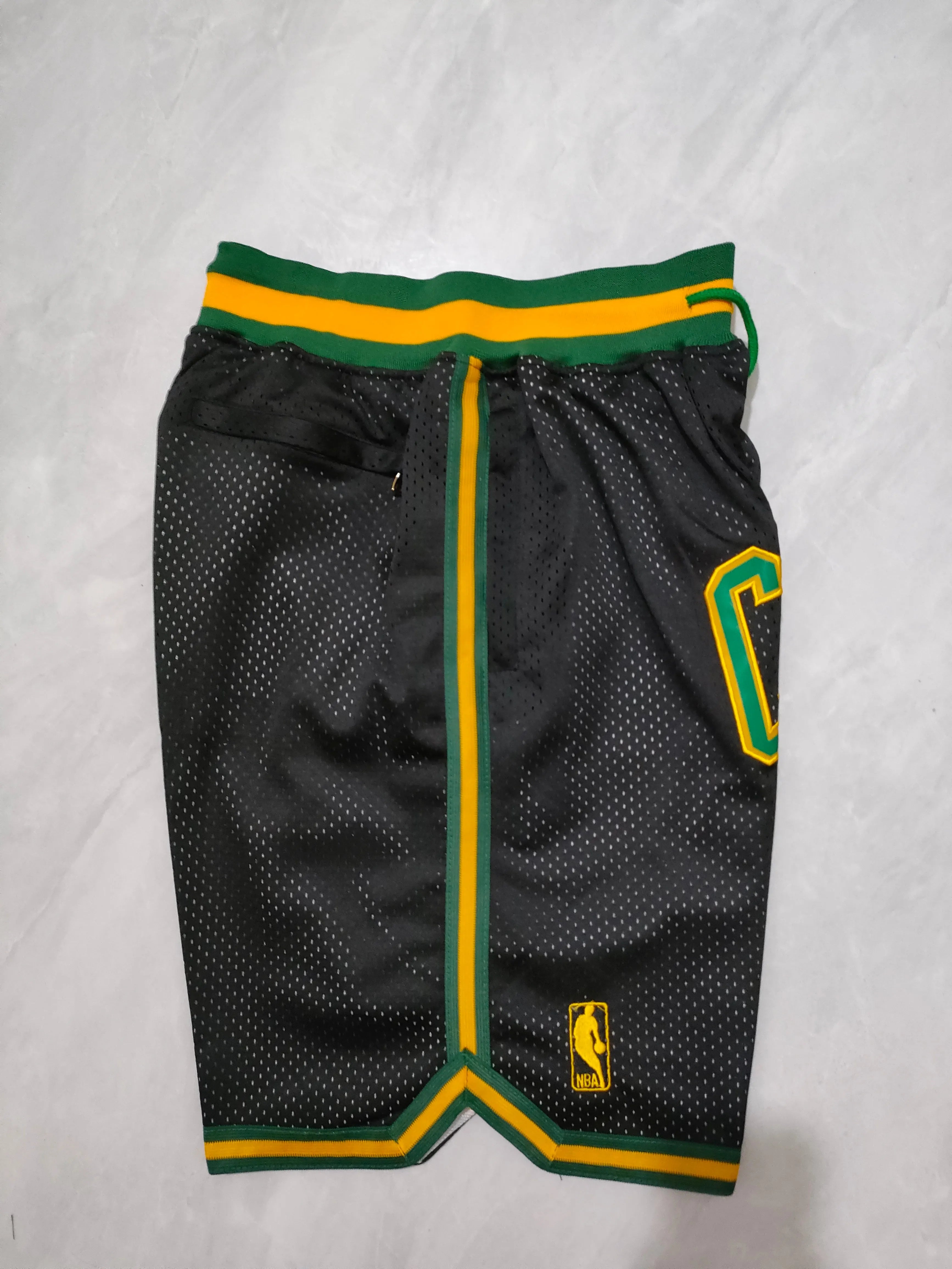 Boston Celtics black pocket pants
