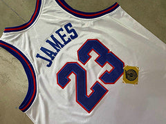 LeBron James Los Angeles Lakers  White 23 MN