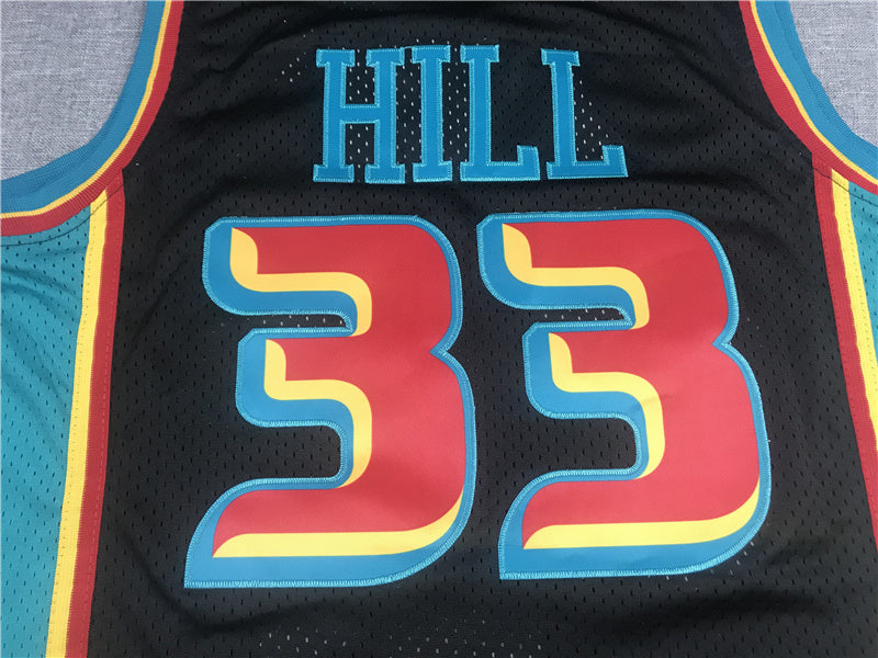 Detroit Pistons Grant Hill #33 1998-99 Throwback — Embroidered
