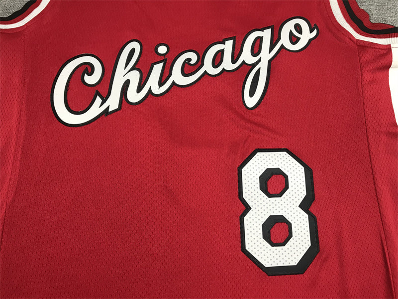 Chicago Bulls Zach LaVine #8 2022 City Edition Swingman Jersey – Embroidered