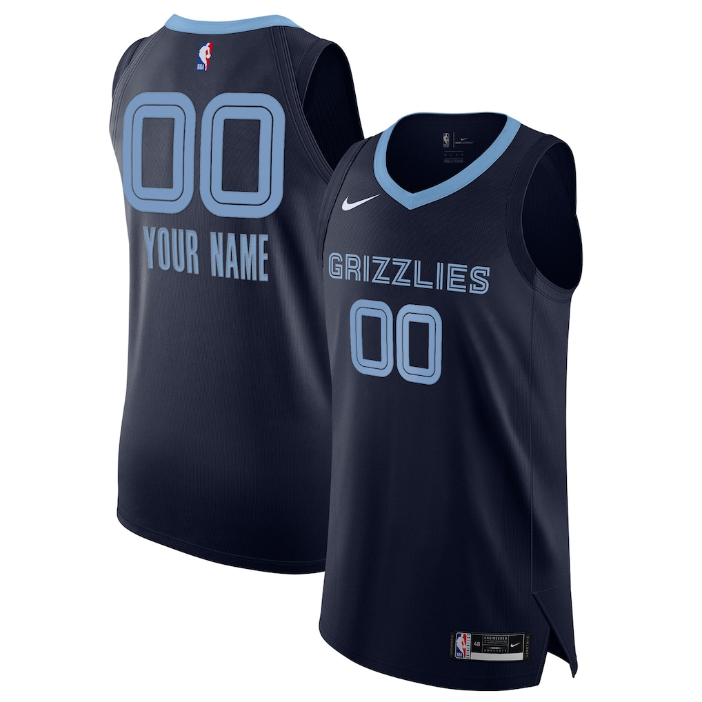 Custom Memphis Grizzlies Player Edition Jersey