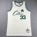 Boston Celtics Larry Bird #33 1985-86 Throwback Jersey — Embroidered