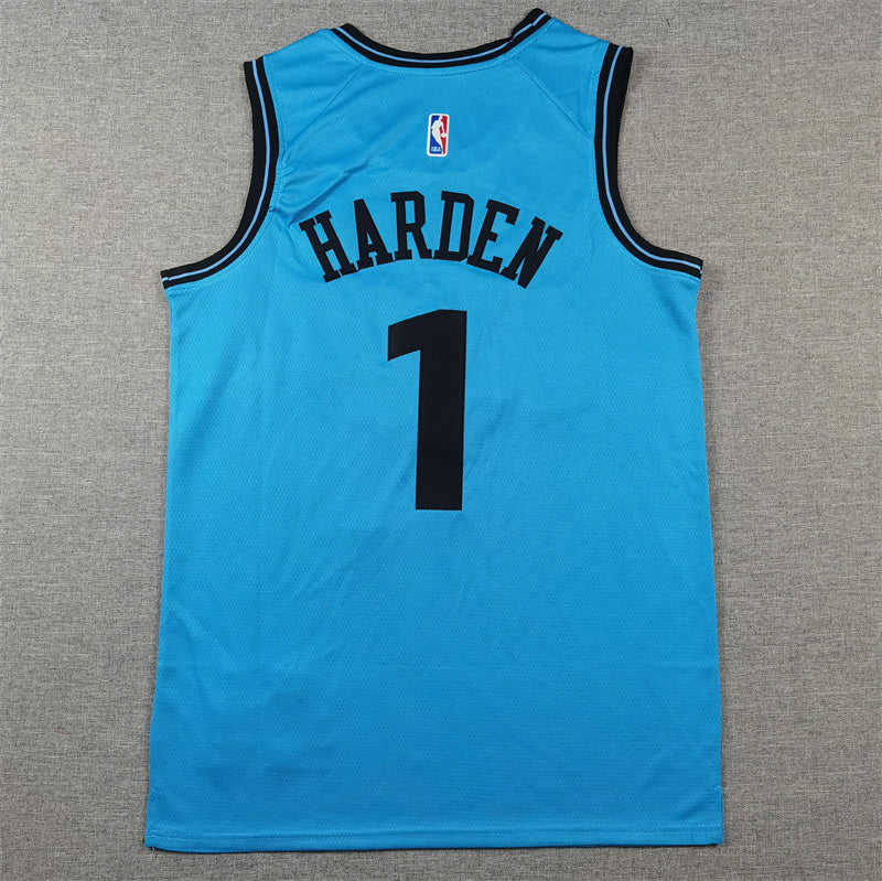 LA Clippers James Harden #1 2025 City Edition Swingman Jersey - Embroidere