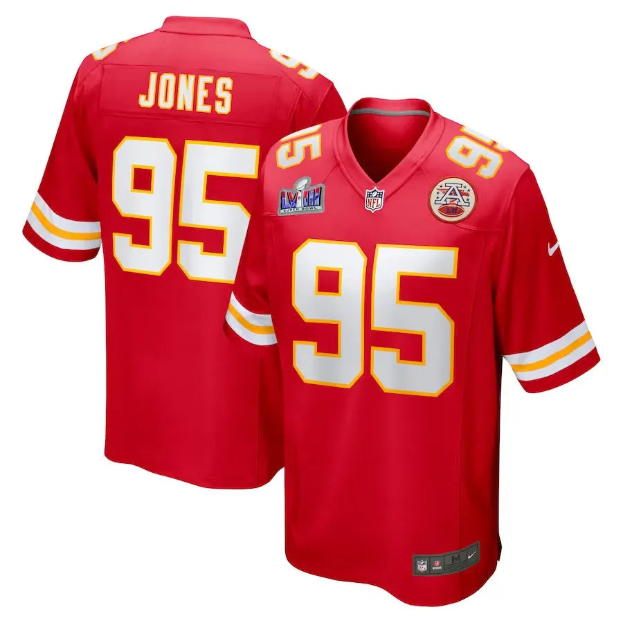 Chris Jones Kansas City Chiefs Super Bowl 2024 Jersey