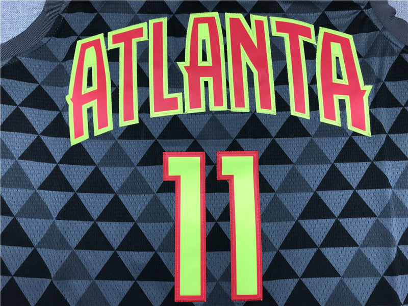Atlanta Hawks Trae Young #11 City Edition Set — Embroidered Jersey
